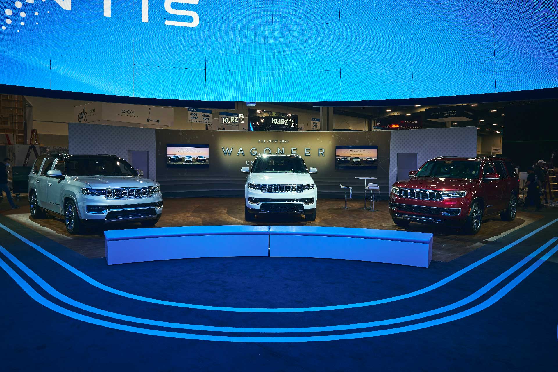 image of Jeep® Wagoneer and Grand Wagoneer at CES 2022