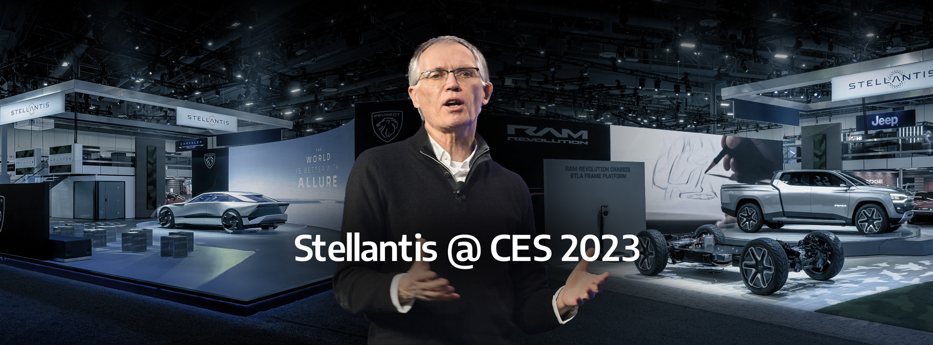 image hero of Stellantis @ CES 2023